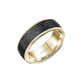 Bleu Royale Men's Wedding Band RYL-175Y75
