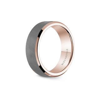 Bleu Royale Men's Wedding Band RYL-182TR75
