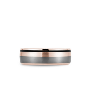 Bleu Royale Men's Wedding Band RYL-183TBR75
