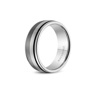 Bleu Royale Men's Wedding Band RYL-183TBW75