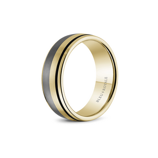 Bleu Royale Men's Wedding Band RYL-183TBY75