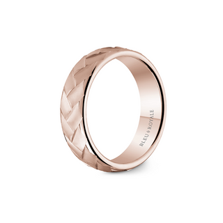 Bleu Royale Men's Wedding Band RYL-189R65
