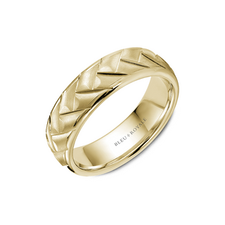 Bleu Royale Men's Wedding Band RYL-189Y65