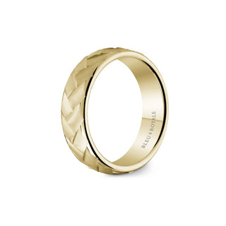 Bleu Royale Men's Wedding Band RYL-189Y65