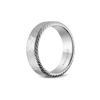Bleu Royale Wedding Band RYL-190W65