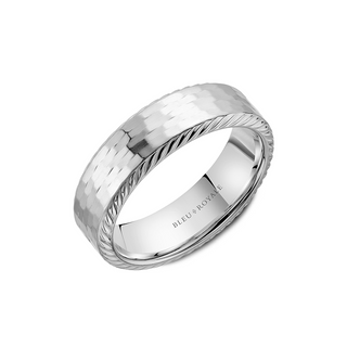 Bleu Royale Wedding Band RYL-190W65