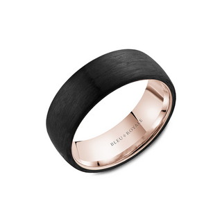 Bleu Royale Wedding Band RYL-194BR75