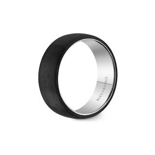 Bleu Royale Wedding Band RYL-194BW75