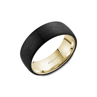 Bleu Royale Wedding Band RYL-194BY75