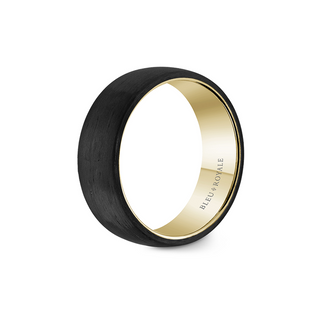 Bleu Royale Wedding Band RYL-194BY75