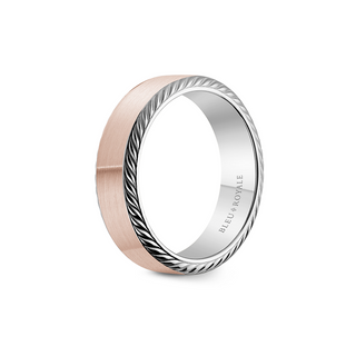 Bleu Royale Wedding Band RYL-197RW65