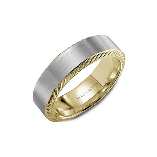 Bleu Royale Wedding Band RYL-197WY65