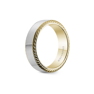 Bleu Royale Wedding Band RYL-197WY65