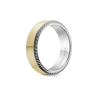 Bleu Royale Wedding Band RYL-197YW65