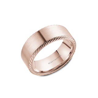 Bleu Royale Wedding Band RYL-198R85