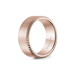 Bleu Royale Wedding Band RYL-198R85