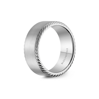 Bleu Royale Wedding Band RYL-198W85