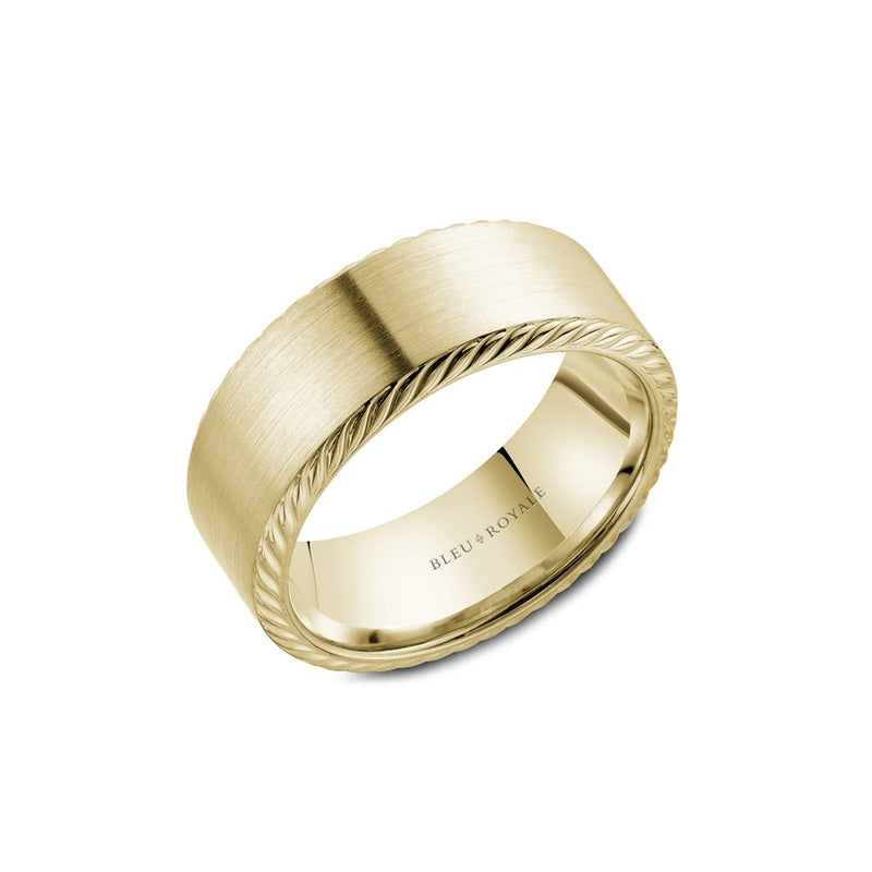 Bleu Royale Wedding Band RYL-198Y85