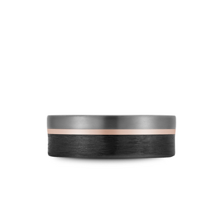 Bleu Royale Wedding Band RYL-201RBT75