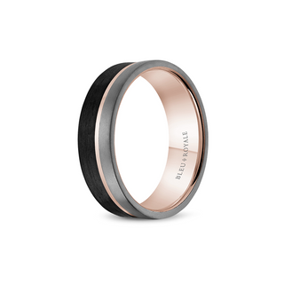 Bleu Royale Wedding Band RYL-201RBT75