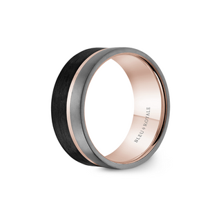 Bleu Royale Wedding Band RYL-201RBT9