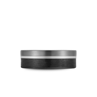 Bleu Royale Wedding Band RYL-201WBT75