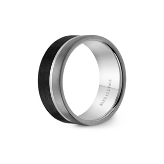 Bleu Royale Wedding Band RYL-201WBT9