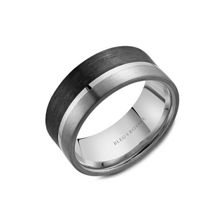 Bleu Royale Wedding Band RYL-201WBT9