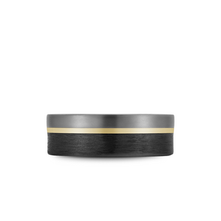 Bleu Royale Wedding Band RYL-201YBT75