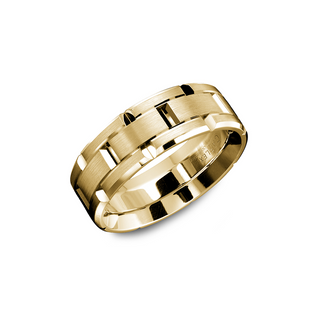 Carlex G1 Men's Wedding Band WB-9316Y