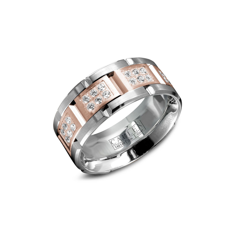 Carlex G1 Men's Wedding Band WB-9155RW