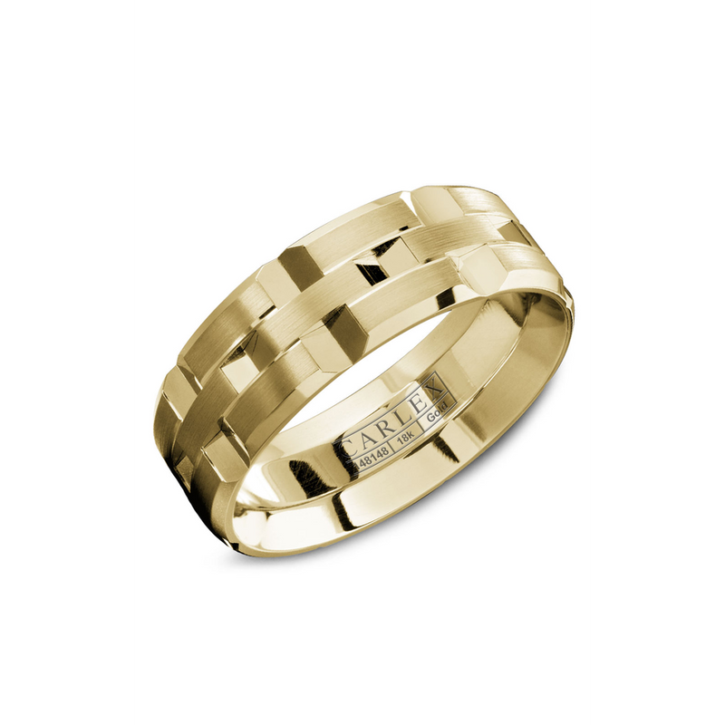 Carlex G1 Men's Wedding Band WB-9168Y
