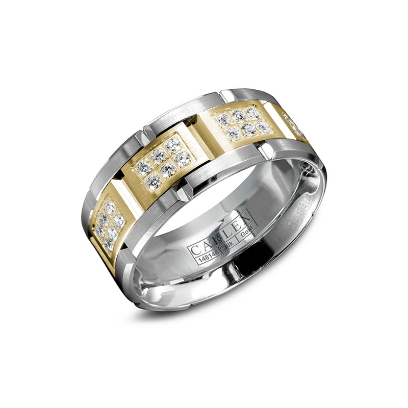 Carlex G1 Men's Wedding Band WB-9155YW