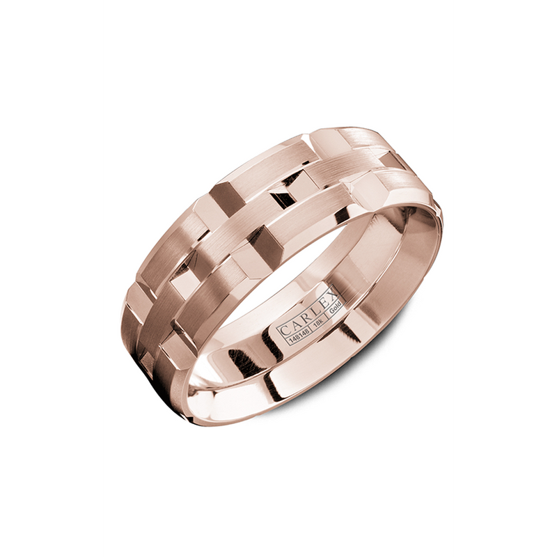 Carlex G1 Men's Wedding Band  WB-9168R