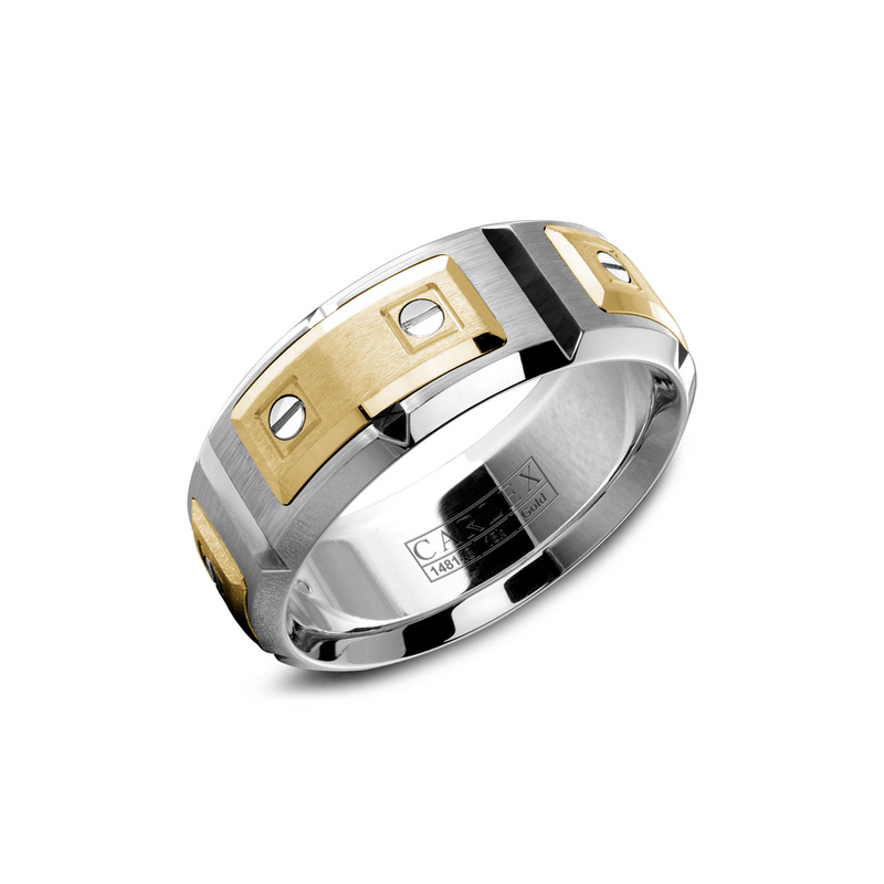 Carlex G2 Men's Wedding Band WB-9852YW