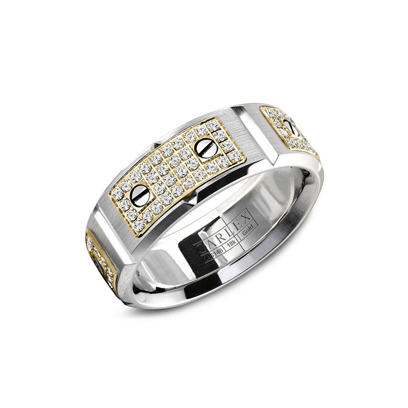 Carlex G2 Men's Wedding Band WB-9585YW