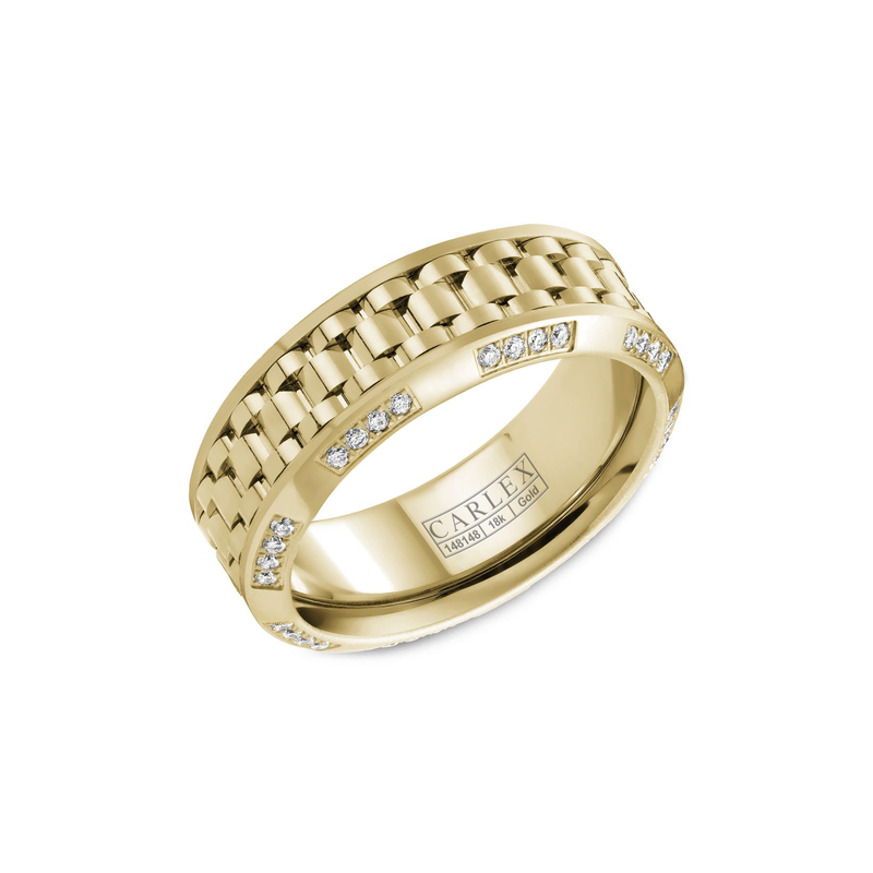 Carlex G3 Men's Wedding Band CX3-0011YYY