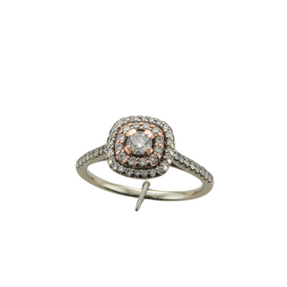 APRX .56CTW I1 HIJ 14KR/W ENG RING