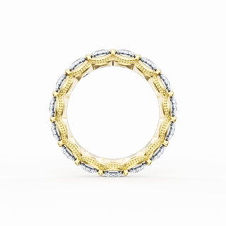 Round Cut Diamond Eternity Band in 14kt White Gold