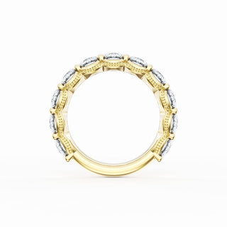 Round Cut Diamond Eternity Band in 14kt White Gold