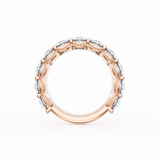 Round Cut Diamond Eternity Band in 14kt White Gold