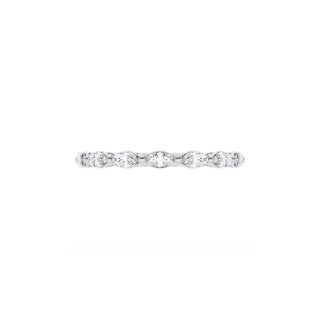 Diamond Eternity Band in 18kt White Gold