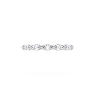 Diamond Eternity Band in 18kt White Gold