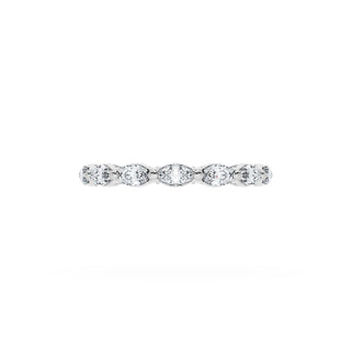 Diamond Eternity Band in 18kt White Gold
