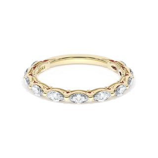 Diamond Eternity Band in 18kt Yellow Gold