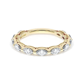 Diamond Eternity Band in 18kt Yellow Gold