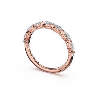 Diamond Eternity Band in 18kt Rose Gold