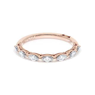 Diamond Eternity Band in 18kt Rose Gold