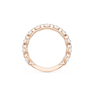Diamond Eternity Band in 18kt Rose Gold