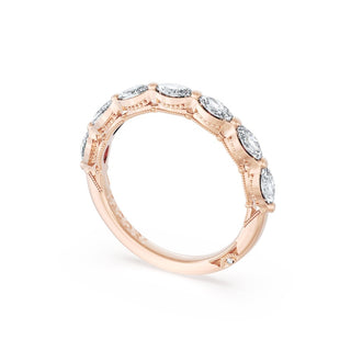 Diamond Eternity Band in 18kt Rose Gold